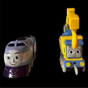 Thomas & Friends : Carly And kenji Vehicle Toys W/ Hook Connectors
